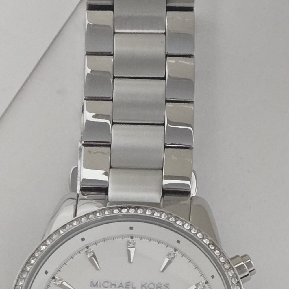 Michael Kors MK6428 Ritz Chronograph Stainless Steel Watch - Picture 7 of 16